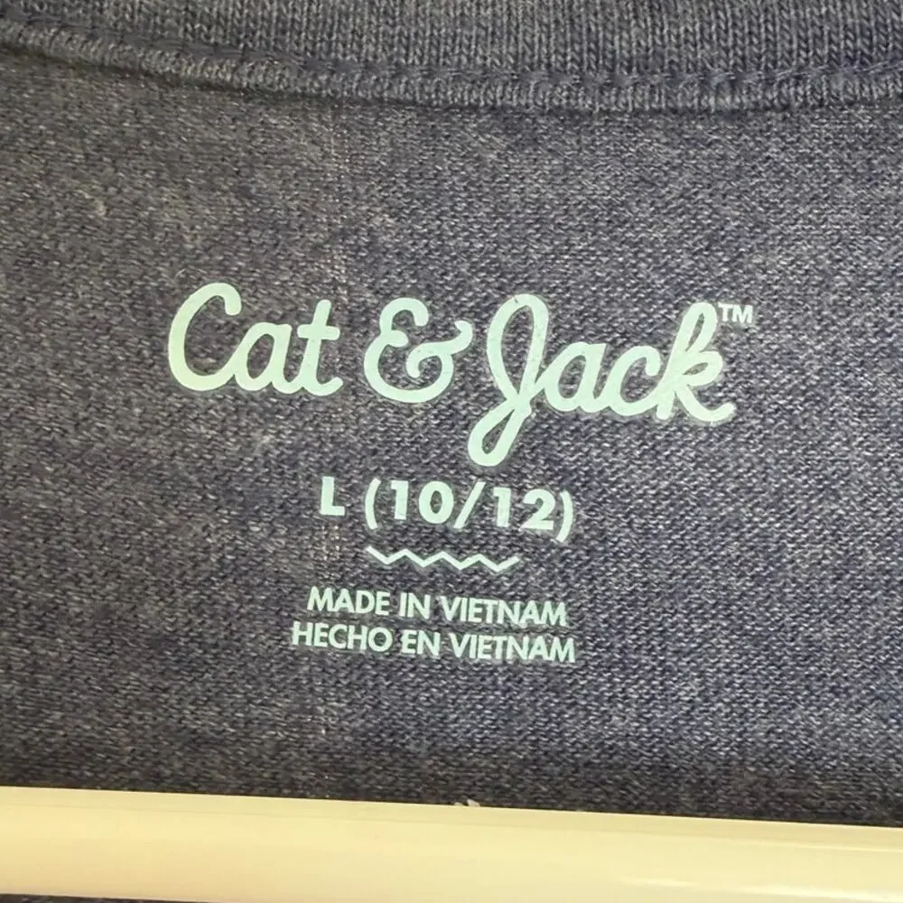 Cat Jack Rainbow Navy Unicorn Dress Large 10/12 NEW Whymsical Dress Up Glittery